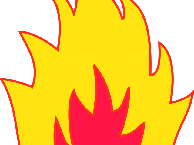Fire Clipart Conflagration - Fire Icon With Transparent Background (640x480)