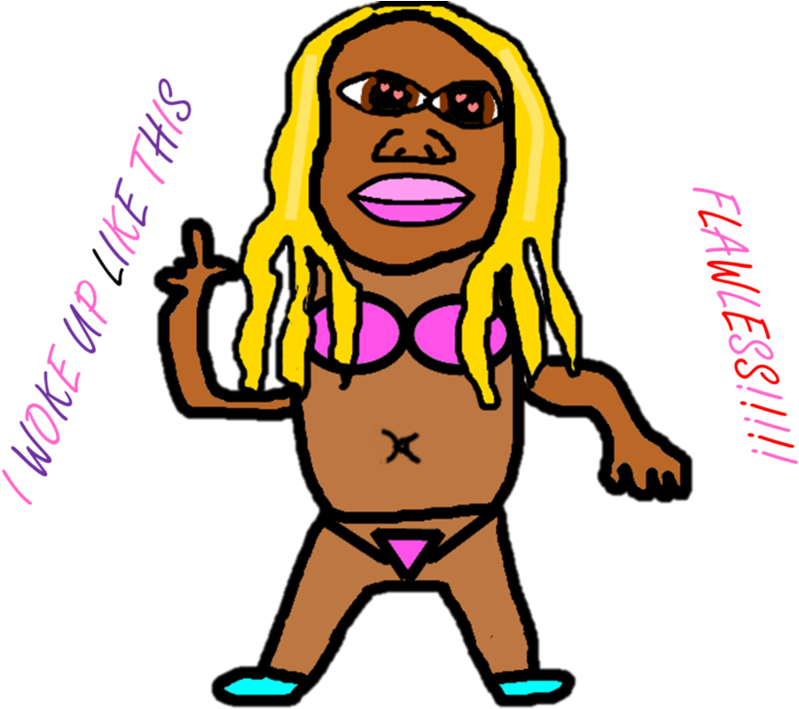 Beyonce By Plasmaempire - Cartoon (1000x798)