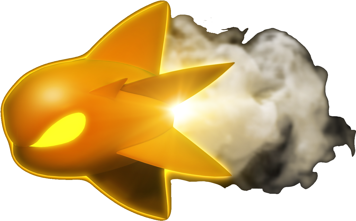 Orange/rocket Wisp - Rocket Wisp (1398x883)