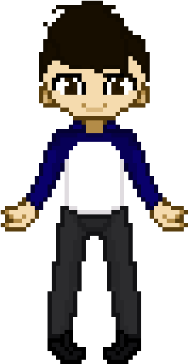 Him - Pixel Art (600x600)