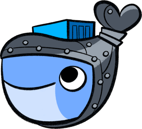 Image - Docker Whale Is Cute (500x454)