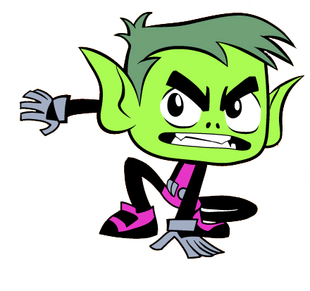 Beast Boy - Cartoon (1600x412)