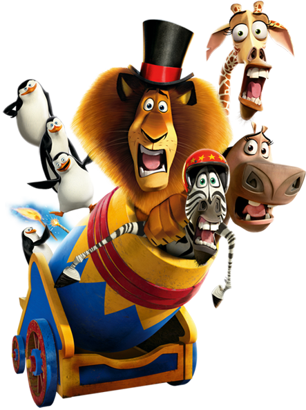 Madagascar Character - Madagascar Character (443x593)