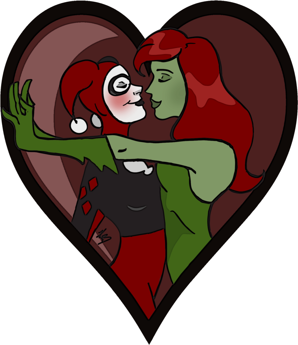Harley And Ivy By Blithefool Harley And Ivy By Blithefool - Portrait Of A Man (1024x1172)