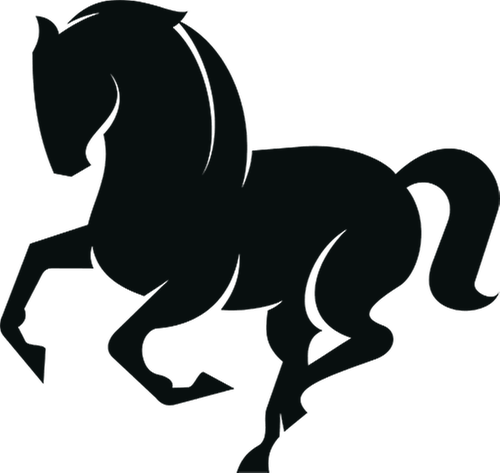 Dark Horse Tattoo - Graphics (500x473)