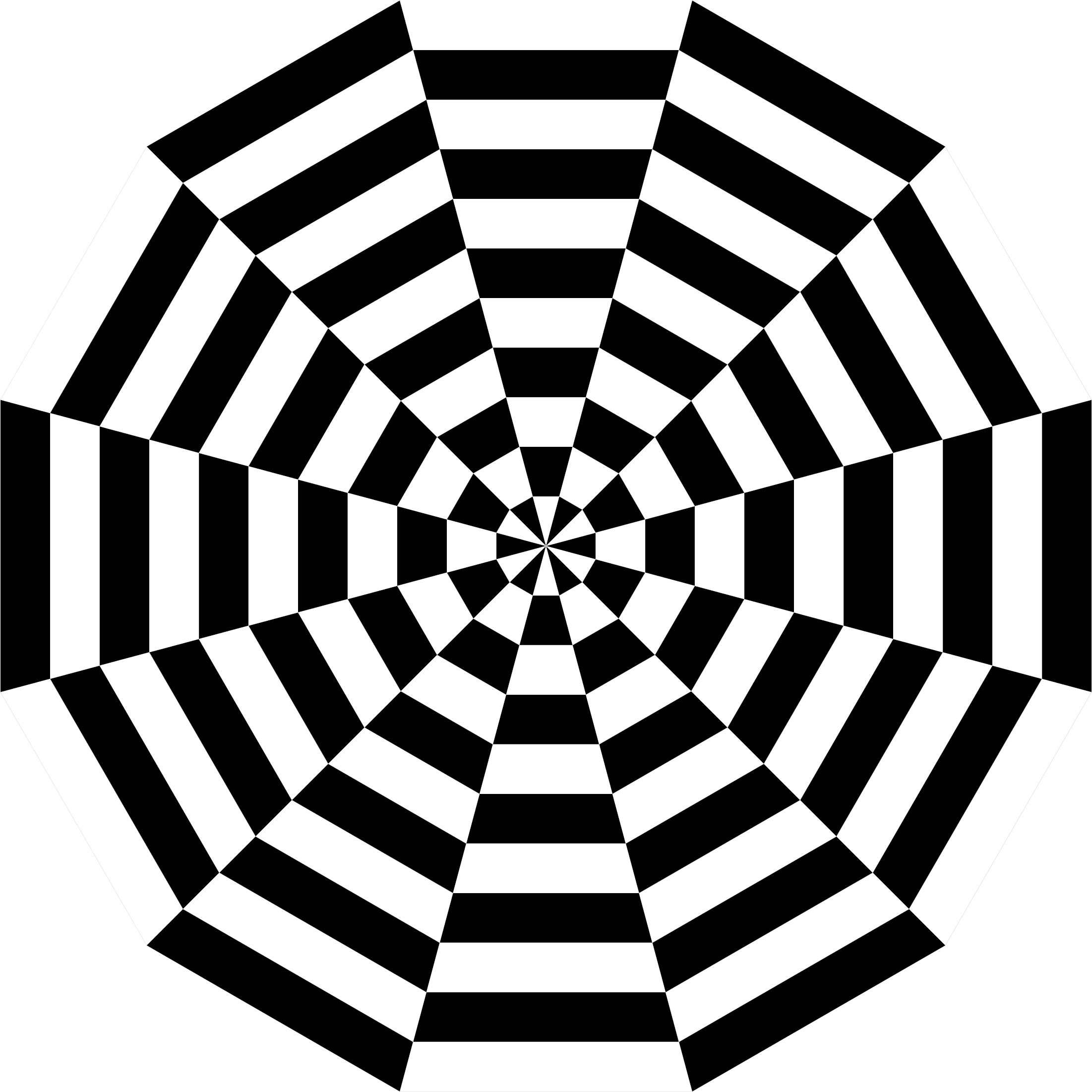 Dizzy Moving Optical Illusions (2400x2400)