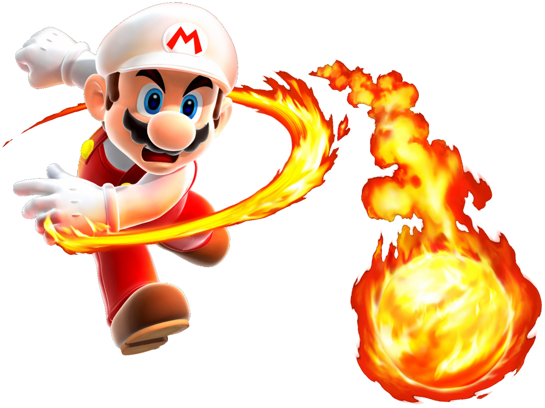   Mario Fireball (1119x837)