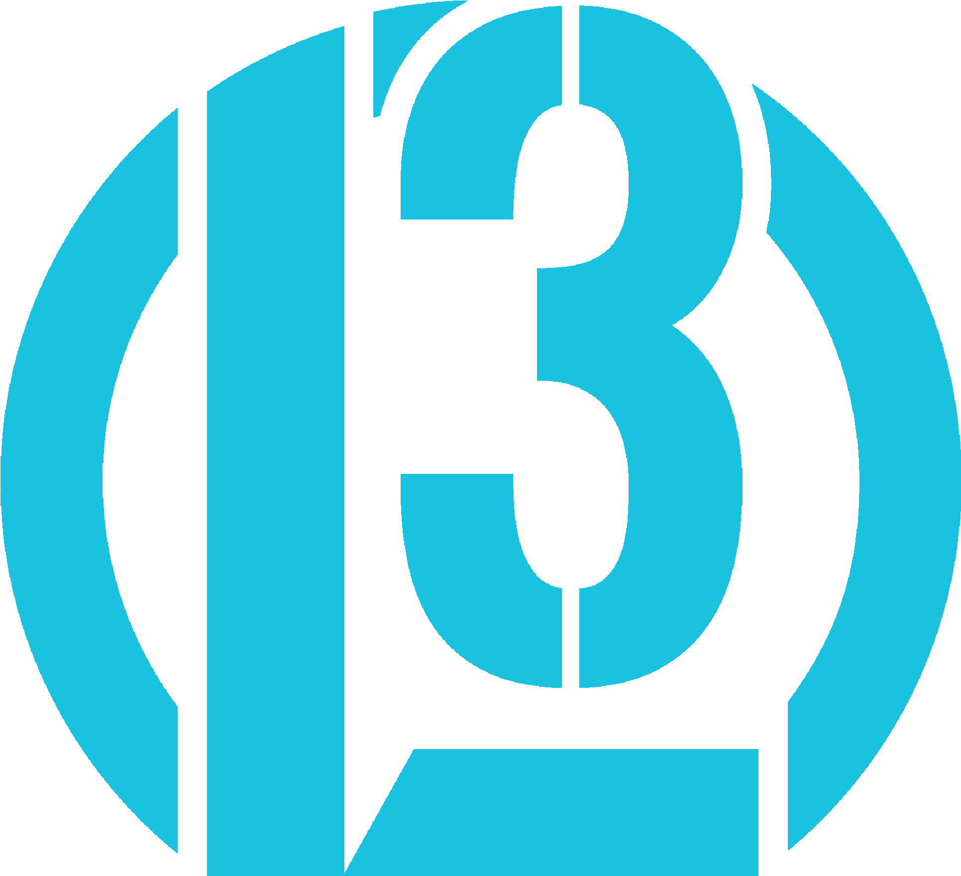 L3 Logomark Blue - Number (2093x1923)