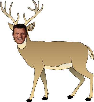 Monday Message - Deer In Headlights Logo (419x542)