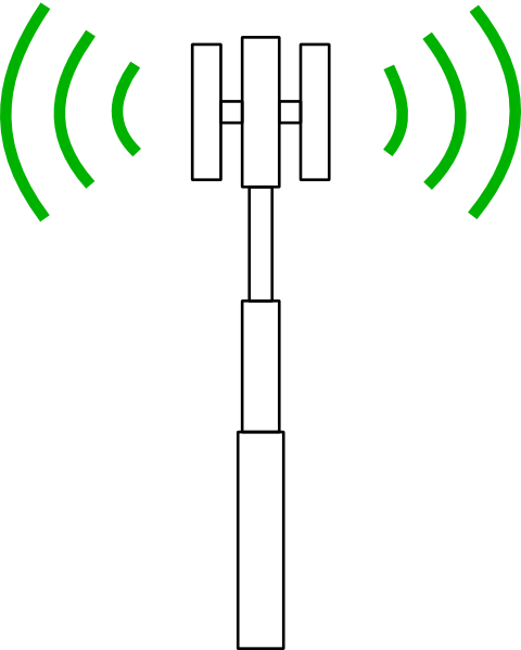 Cell Phone Tower No Background (480x599)