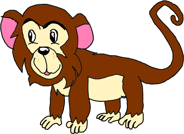 Generic Cartoon Monkey By Kallytoonsstudios - Cartoon (698x524)