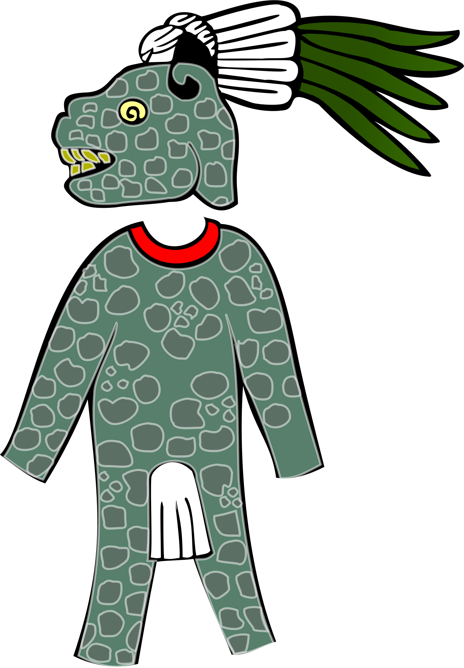 Big Image - Armadura Azteca (1520x2189)