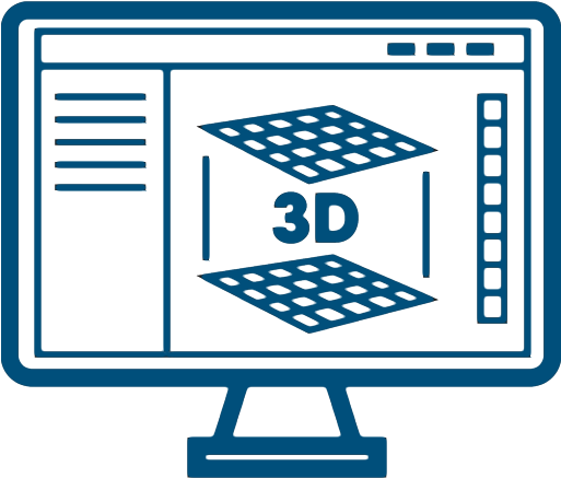 3d Design - Stereo Display (512x512)