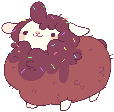 {sold} Sheep Adoptable - Cartoon (414x408)