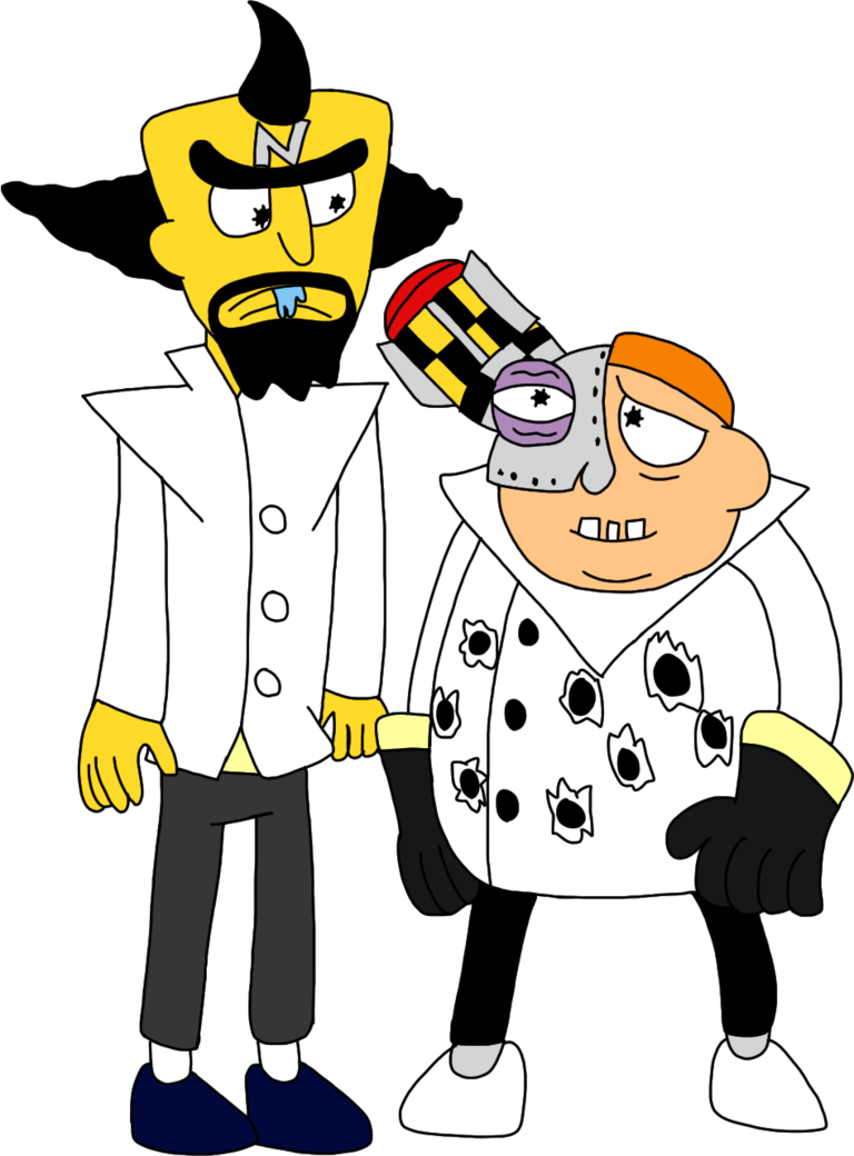 Cortex And N - Cartoon (768x1040)