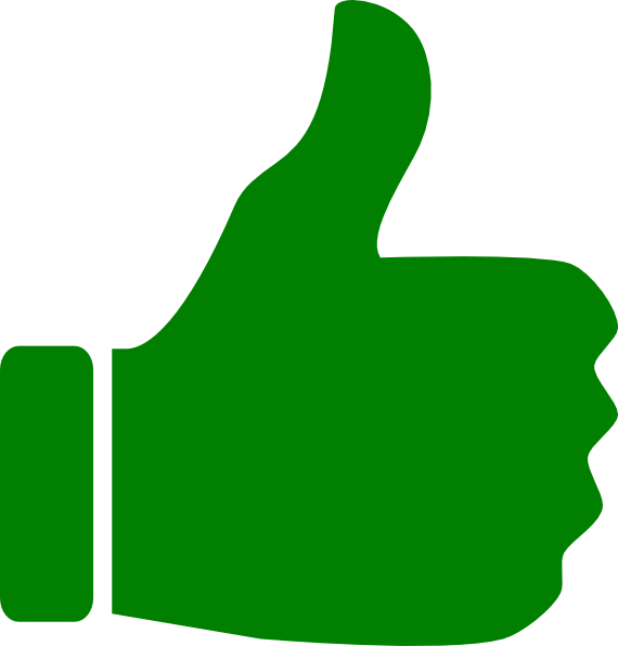 Green Like Png (570x595)