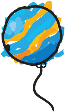Blue Balloon - Blue Balloon (291x441)