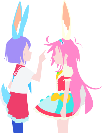 Preview Art - Flip Flappers Deviantart (350x455)