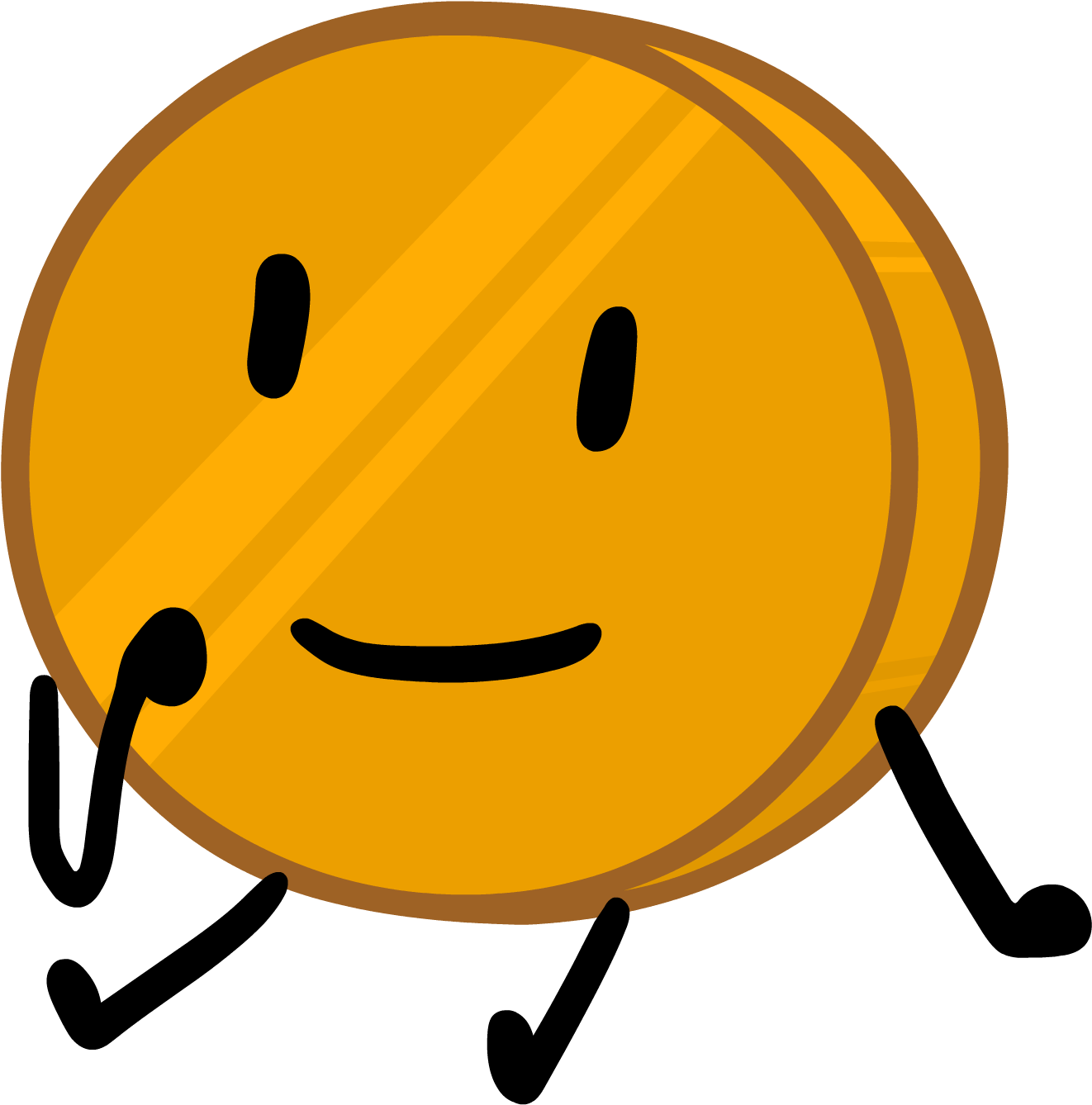 Coiny Sitting Bfb - Bfb Pin And Coiny (1402x1412)