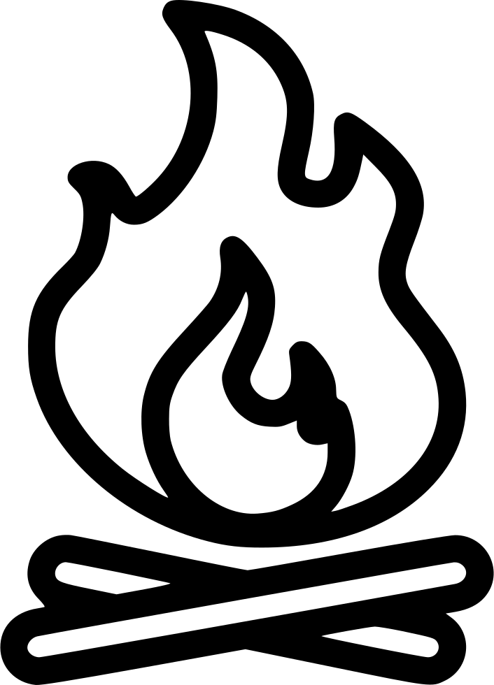 Campfire Comments - Camp Fire Clip Art (706x980)