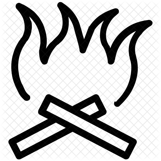 Campfire Icon - Mobile Phone (512x512)