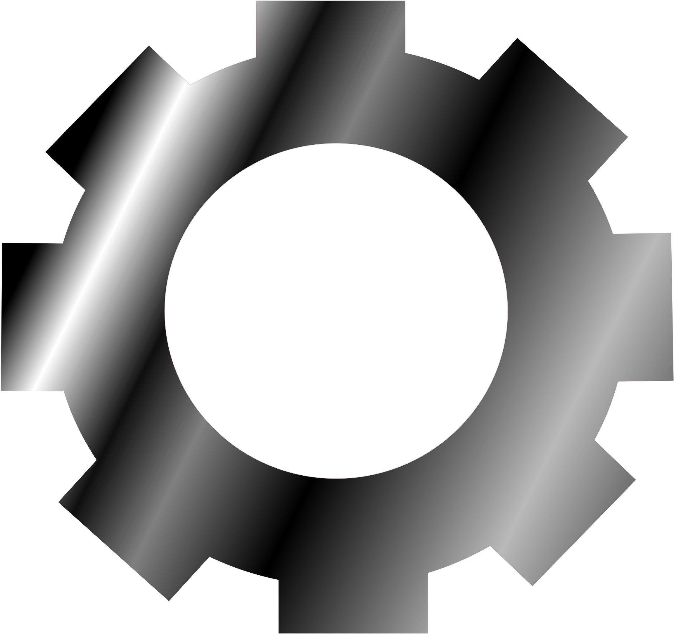 Screw Grey - Clip Art (2400x3394)