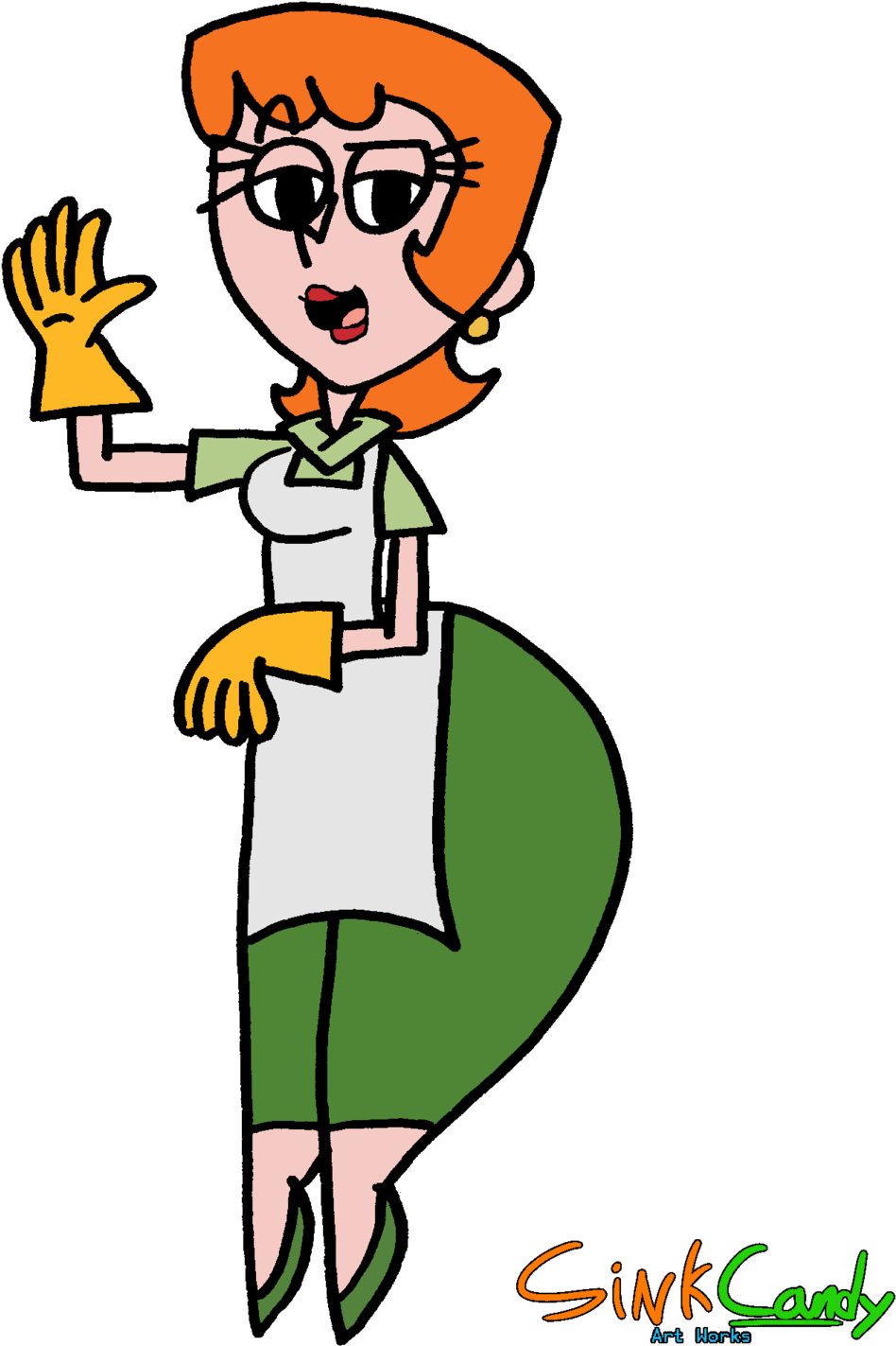 Dexter's Mom By Sinkcandycentral - Mandark (1024x1497)
