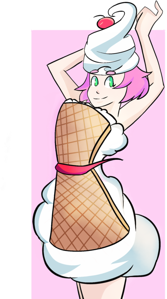 Cherry S'more By Daveystudios - Cartoon (737x1084)