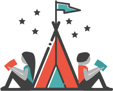 Camp Read S'more - Camping (391x322)