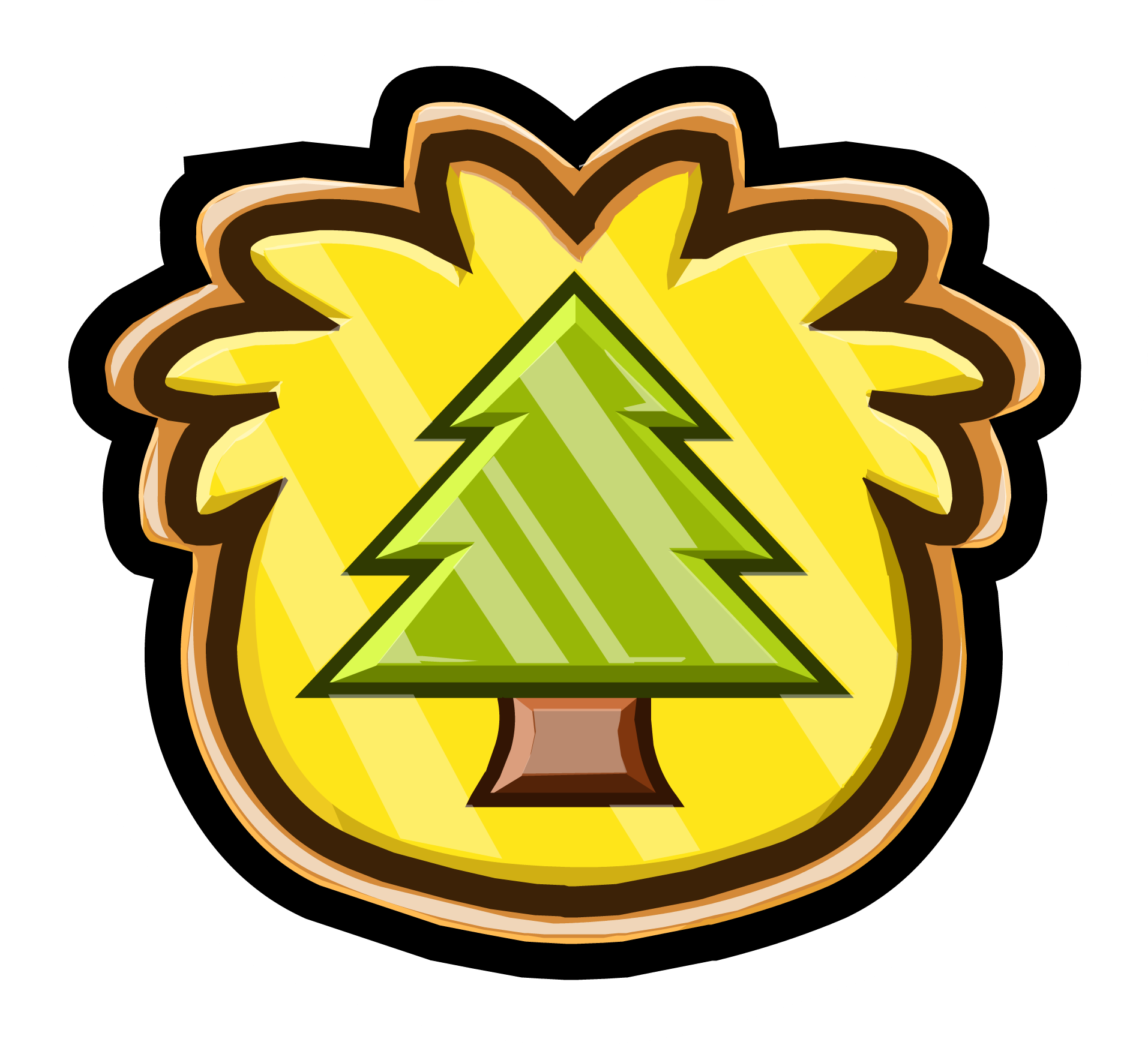 Puffle Guide Badge - Pin-back Button (1913x1742)