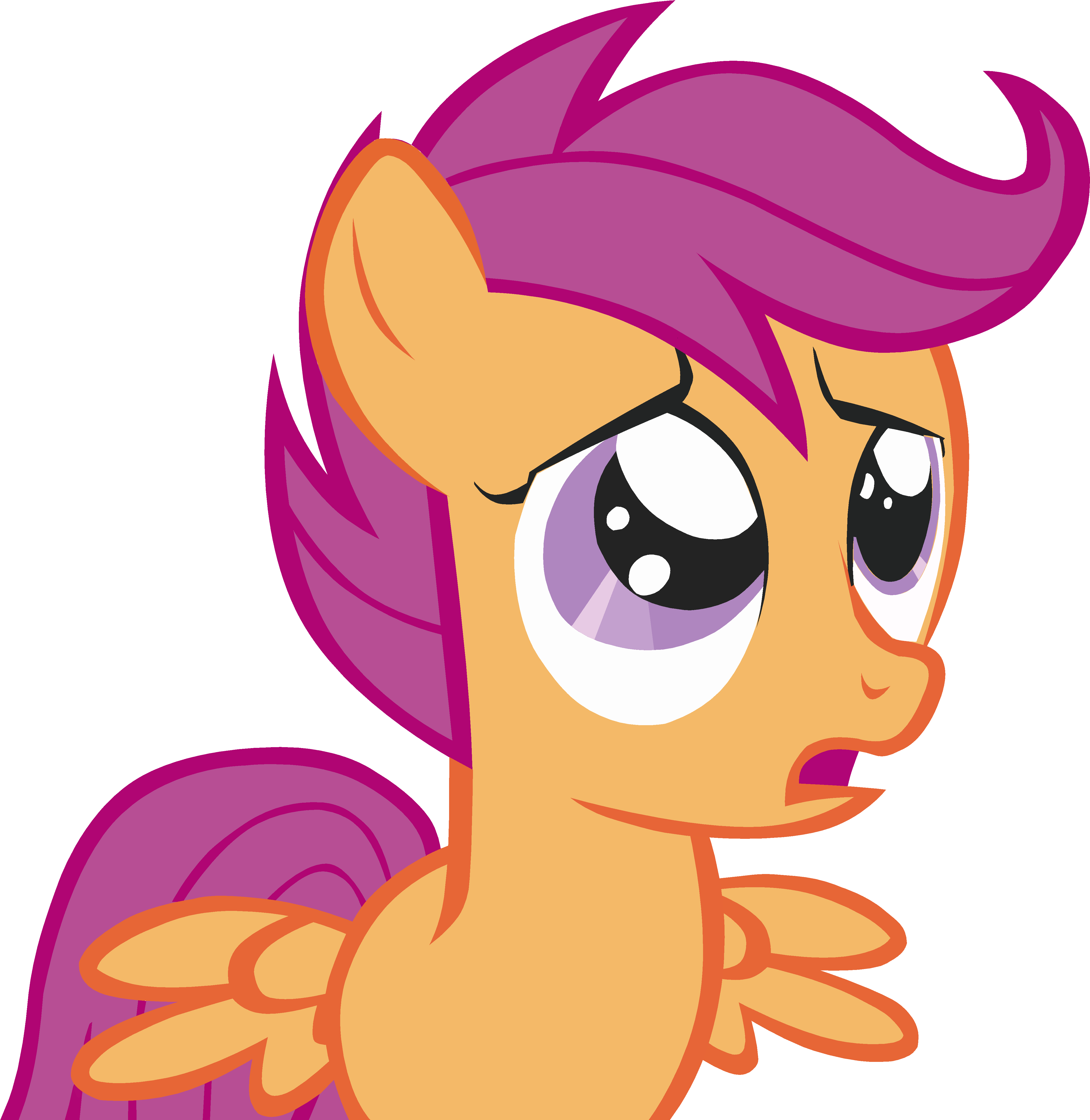 Scootaloo Vector By Flipsideequis - Cartoon (5000x5000)