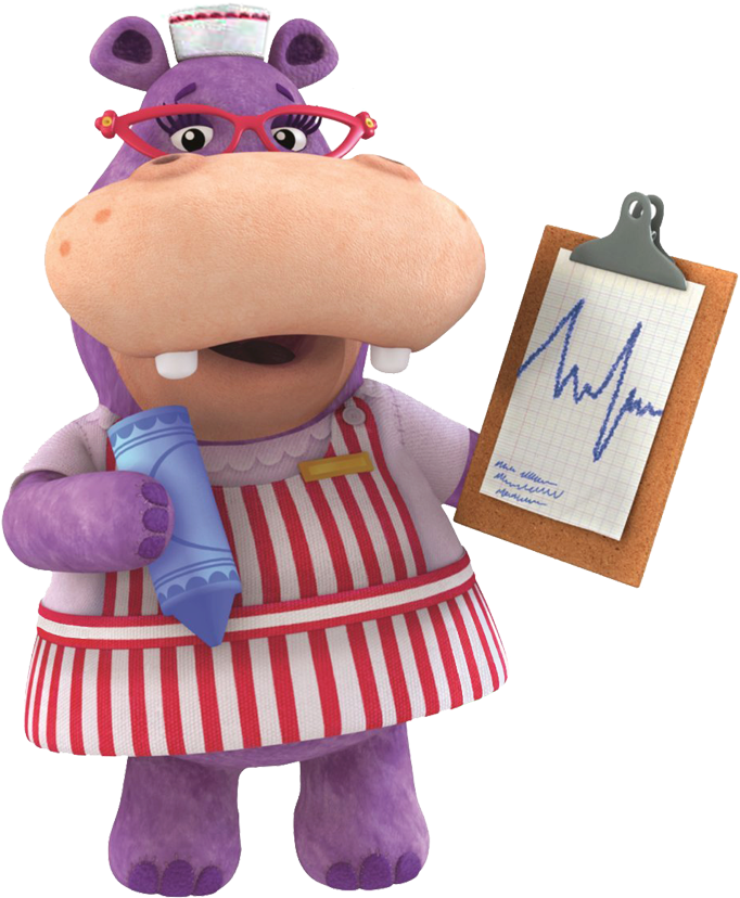 Doc Mcstuffins Chilly Clipart - Doc Mcstuffins Characters Hippo (720x854)