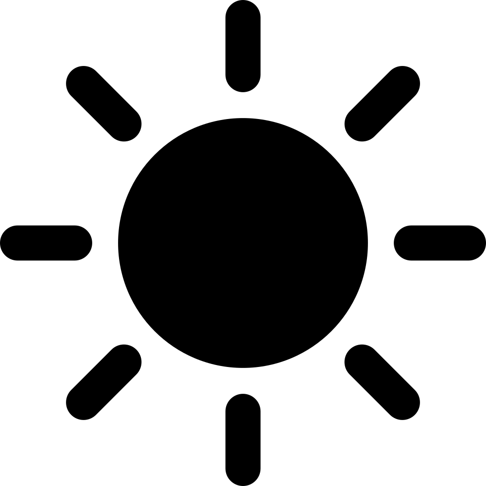 Png File - Sun Shape (980x980)