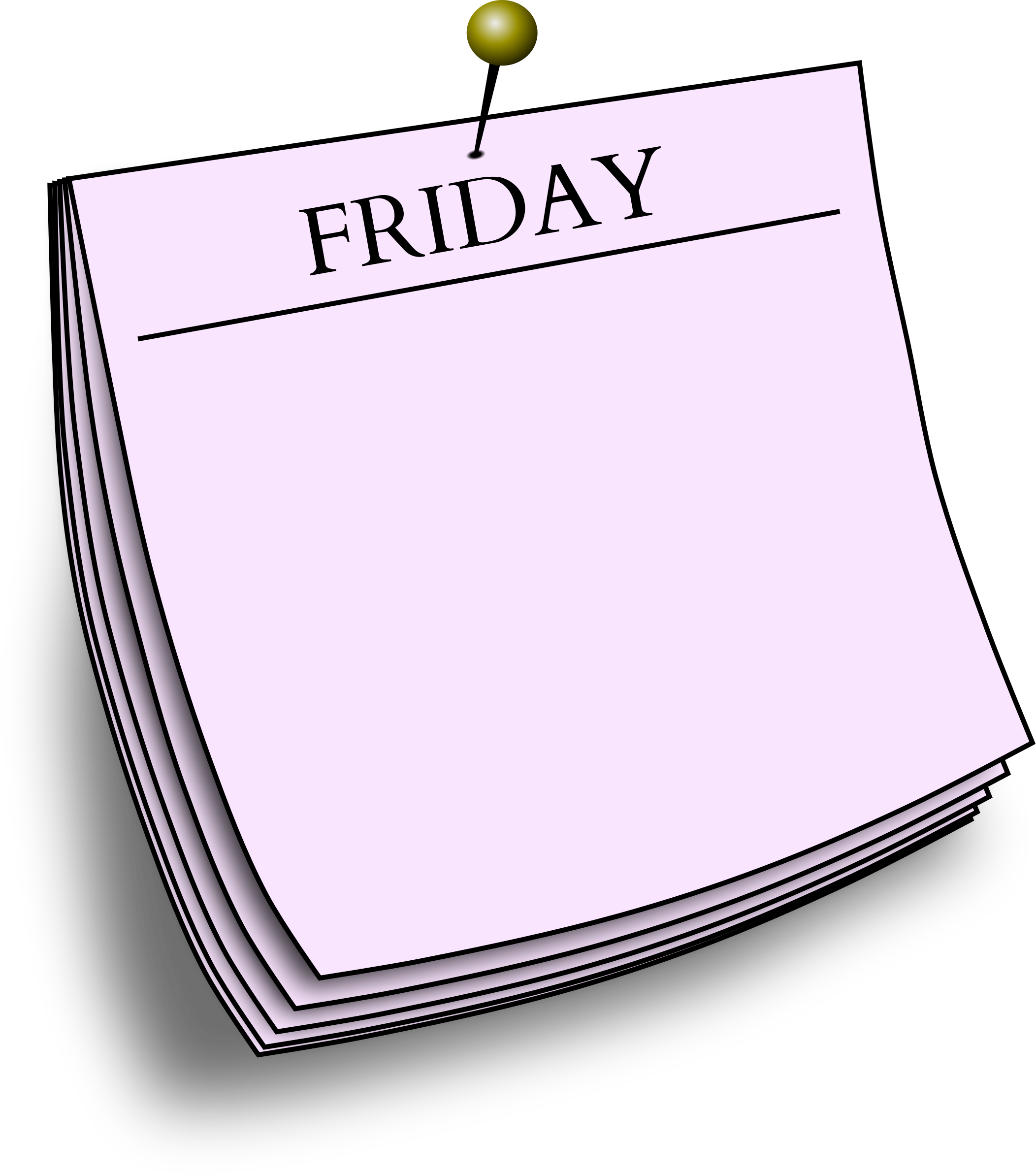 Monday Clip Art (2104x2384)