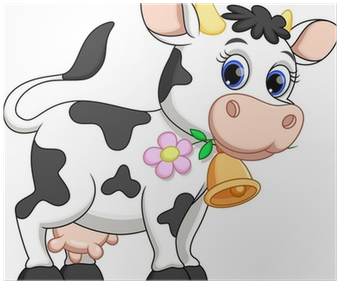 Vaca En Caricatura (400x400)