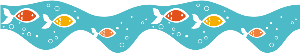 Vinilo Cenefa Peces - Cenefa Peces (1000x700)