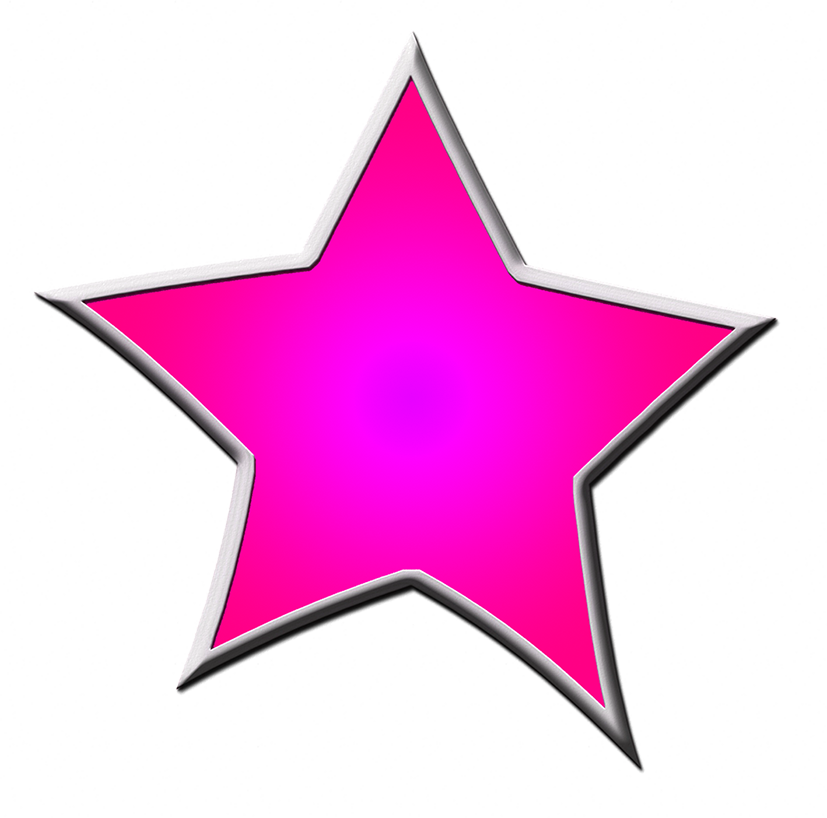 Star Clipart - Performing Arts (827x818)
