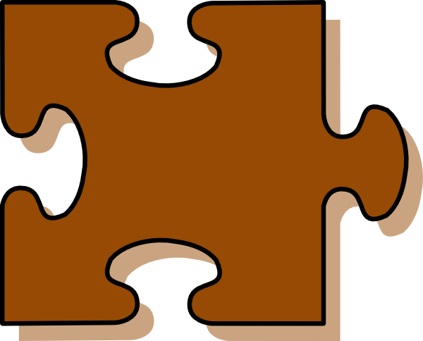 Brown Puzzle Piece (600x484)