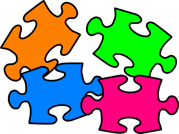 Puzzles Clipart (600x449)