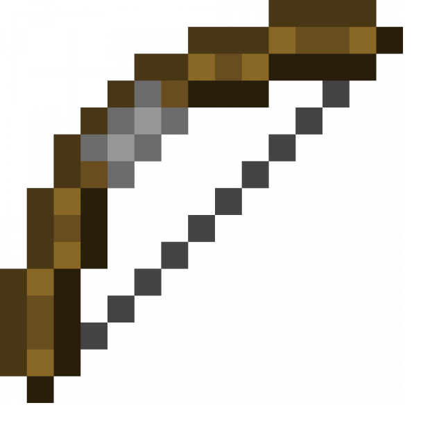Bow - Bow And Arrow Minecraft (620x620)