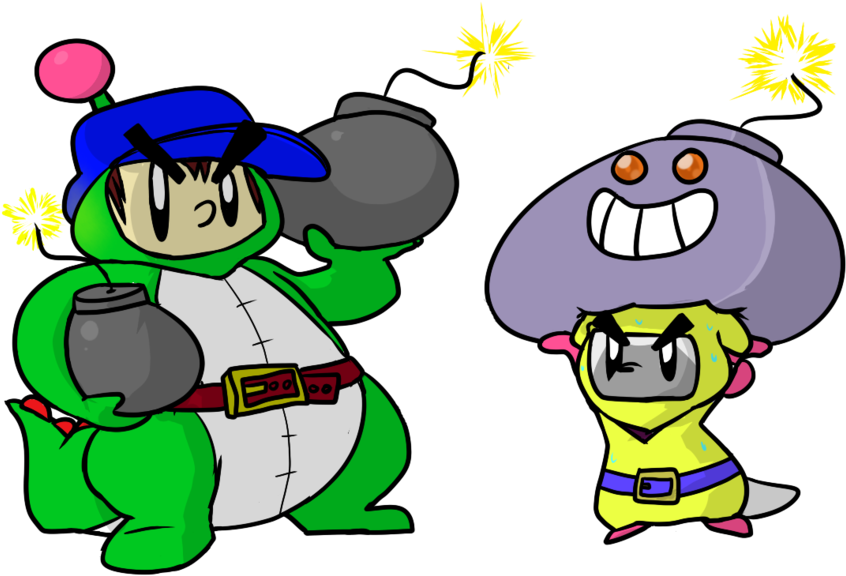 Bombermen By Chaud31423 - Cartoon (1024x680)