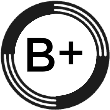 B Rating - دایره دور مشکی Png (396x397)