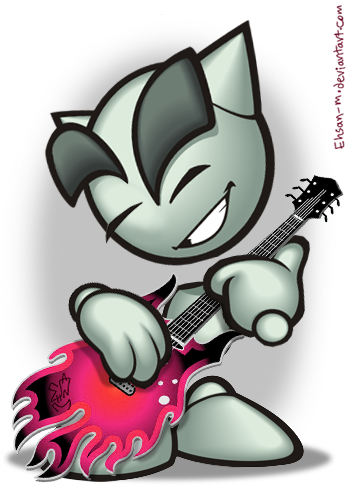 Rockstar Fella By Ehsartem - Illustration (347x486)
