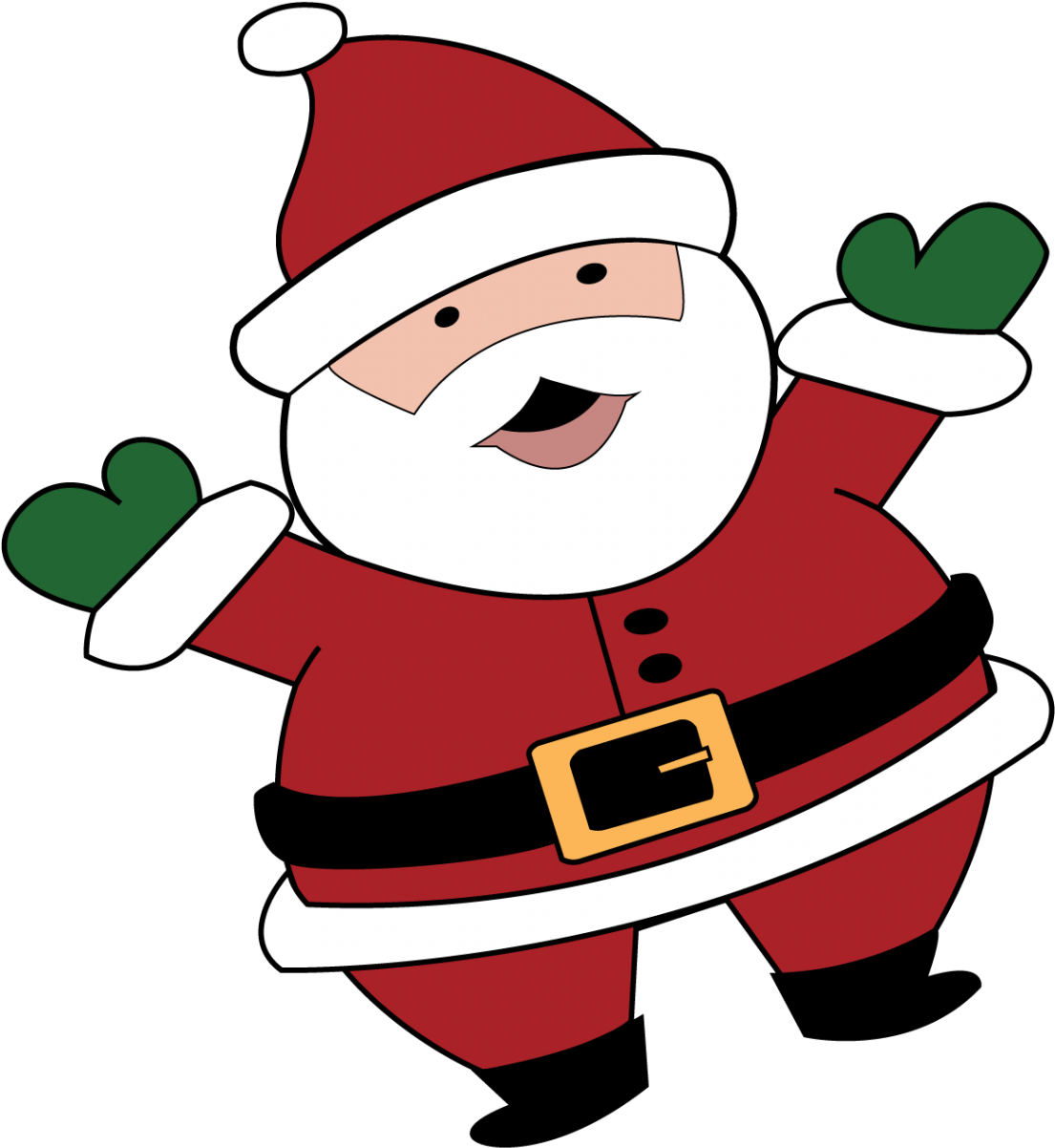Close - - Santa Clipart (1501x1501)