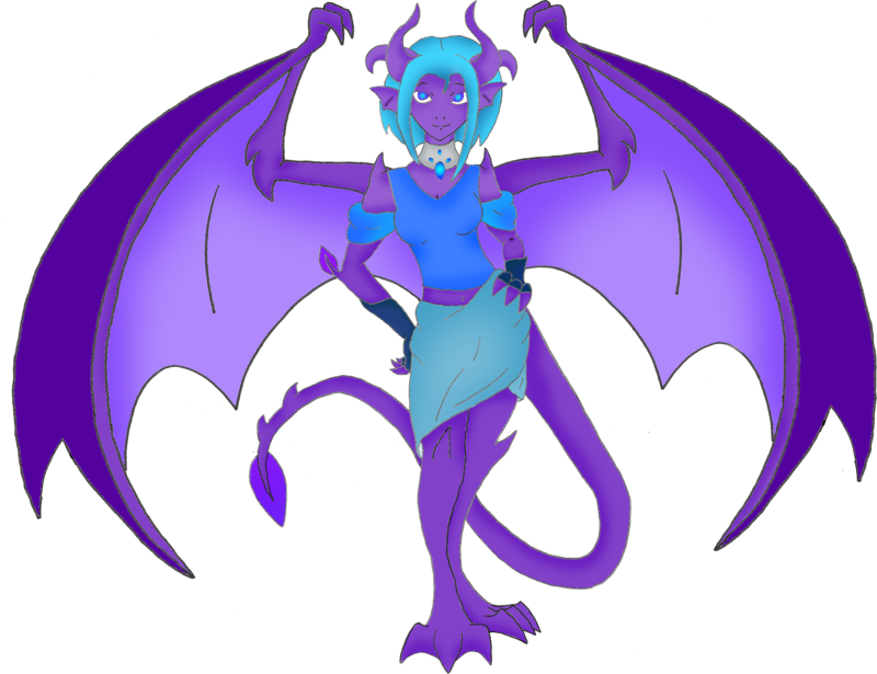 Amethyst By Crystal-rosewing - Dragon (800x615)