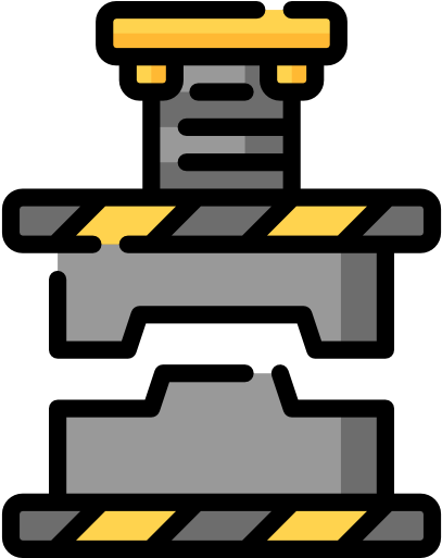 Power Press Free Icon - Hydraulics (512x512)