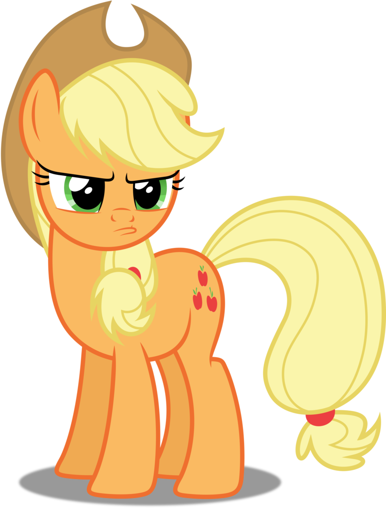 Vector 486 Applejack 22 By Dashiesparkle On Deviantart - Applejack Vector (786x1017)