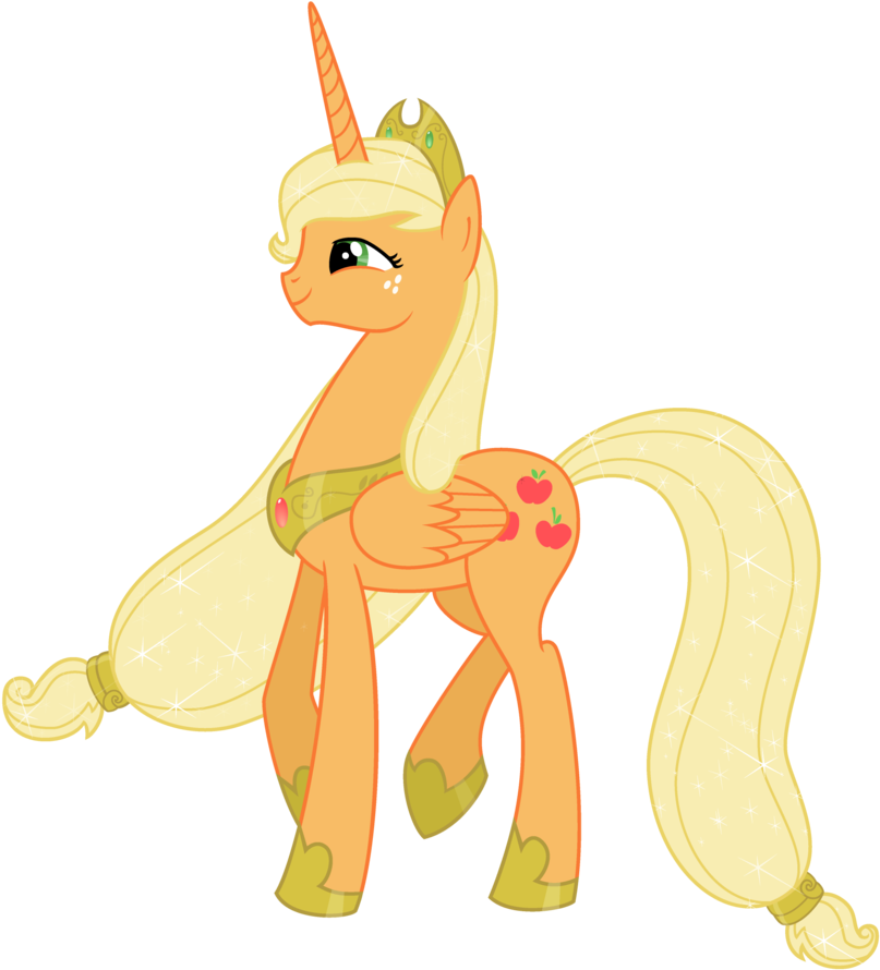 Princess Applejack By Nianara - Пони Принцесса Эпл Джек (1280x960)