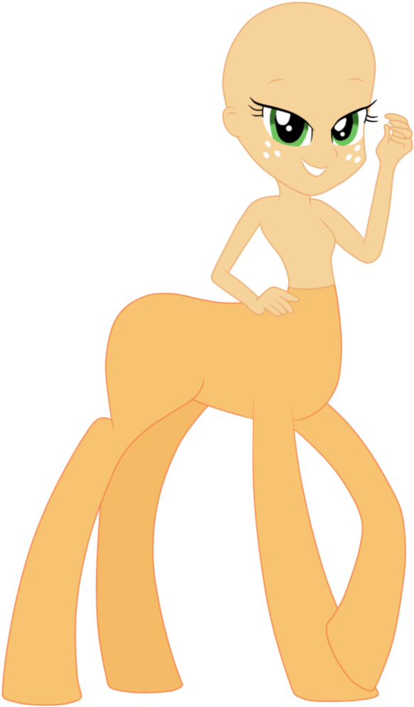 Base Applejack Centaur By Greenmage96 - Mlp Applejackcentaur (662x1040)
