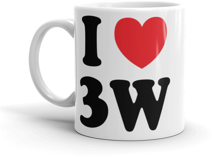 I Love 3 W - Mug (1000x1000)